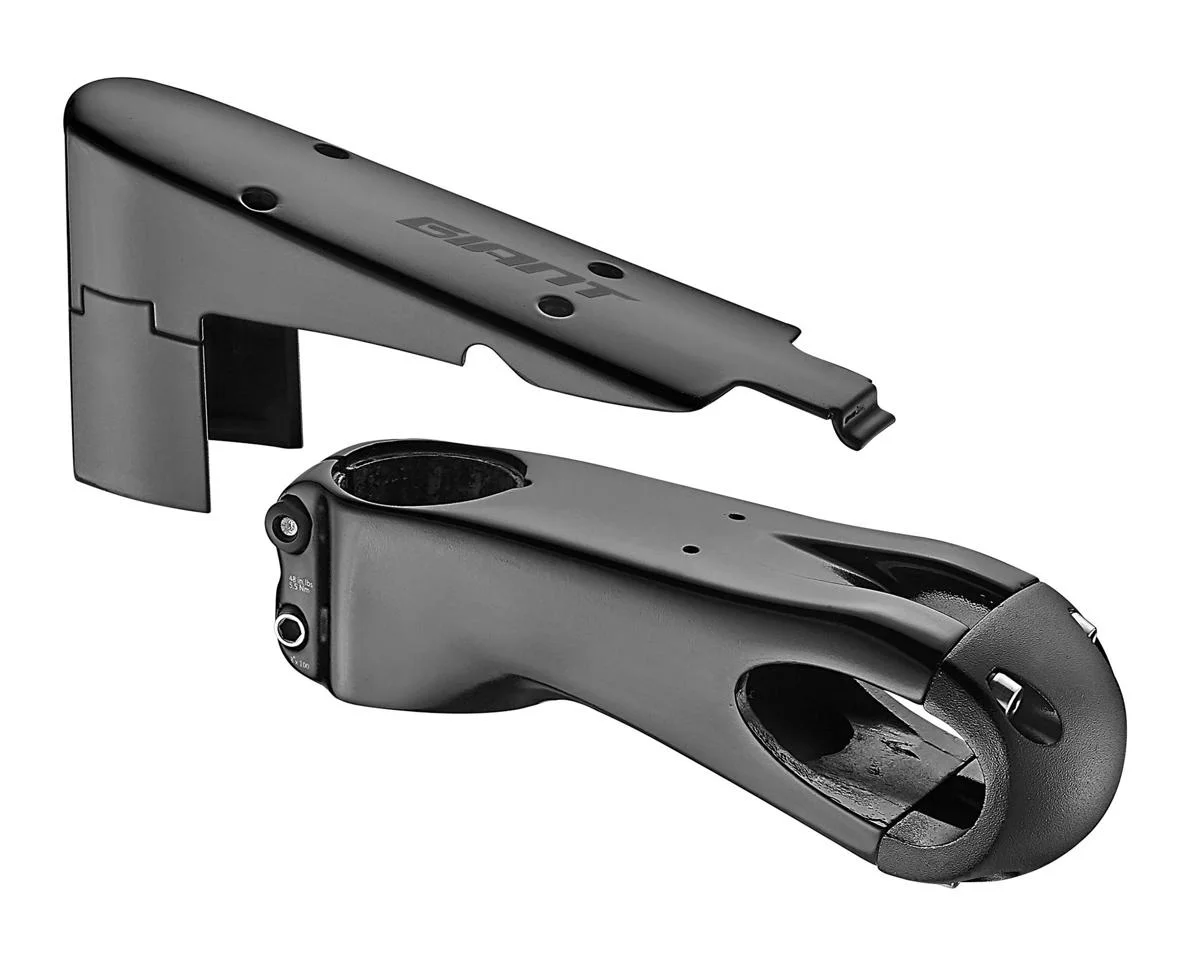 Giant Contact SLR Aero OD2 Stem & Cover (Black) (120mm) (8°) (For 2018+ Giant Propel)